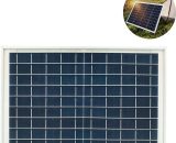 10W 9V Solar Panel High Efficiency PV Module Power for Battery, Boat, Gate Opener, Chicken Coop, Off-Grid Applications MA-JBENZJ-00033 6017864002464