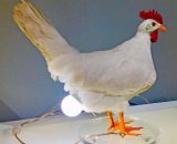 Chicken Led Egg Lamp Night Light Taxidermy Egg Desk Lamp Sun-26733MFZ 9015272453363