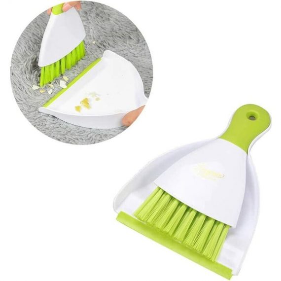 Mini Dustpan and Broom Set, Cage Cleaner for Small Animals, Reptiles, Rabbits, Guinea Pigs, Hedgehogs, Hamsters and Other Small Animals, Cleaning Tool MM001784 9041180870022