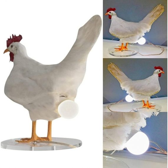 Chicken led Lights Eggs Waterproof Taxidermia Chicken Egg Egg led 3D night light, Cute Table Lamp For Children - Style a Thsinde CMC22-1203-A1 9557865483635