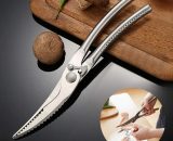 Stainless Steel Poultry Shears,Professional Kitchen Scissors for Food Chicken Meat Fish,Food Shears with Spring,Poultry Shears Kitchen Fish Scissors SZUK-0896 2042147335414
