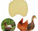 Single Strap Chicken Apron/Saddle Vest Duck Wing Cover Standard Chicken Aprons Chicken Chicken Poultry Care Accessories 5pcs-Khaki Nce-14956 6931902981408