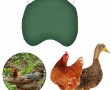 rlife 3PCS Pet Vest, Chicken Clothes, Poultry Hen Saddle Apron, Adjustable Chicken Vest Feather Protective Support Green 2022121991060912 3043714032827