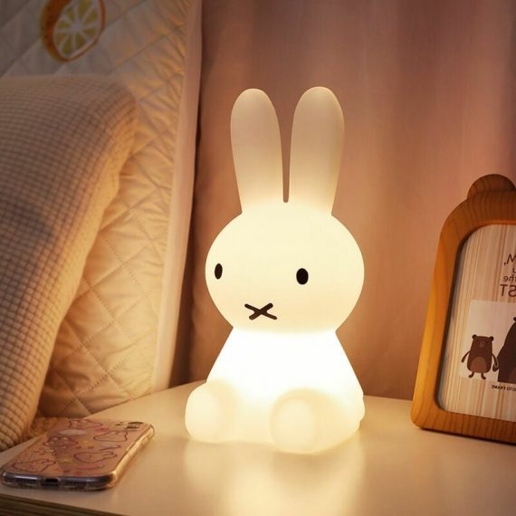 Led Night Light, Children's Lighting Toy Rabbit Room Decoration Colorful Night Light, Suitable for Children's Gifts, Home Decoration, Bedside Lamp, DM0005650-S 9305995503088