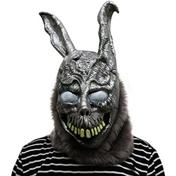 Frank The Rabbit Mask - Perfect for Carnival and Halloween - Adult Costume - Latex, Unisex One Size BETGB014899 9434273353845