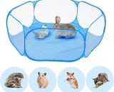 Pen game foldable portable small animals with bag storage, breathable tent cage exercise fence for animals India, rabbits, hamster, chinchillas, BETGB012498 9085686287229