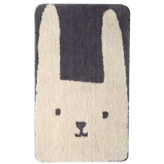 Absorbent foot cushion at the entrance of the bathroom, rabbit, 45x70cm PERGB003709 9793228126423